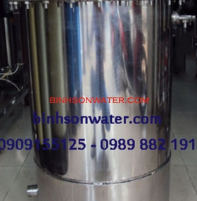 Bình lọc nước thô inox