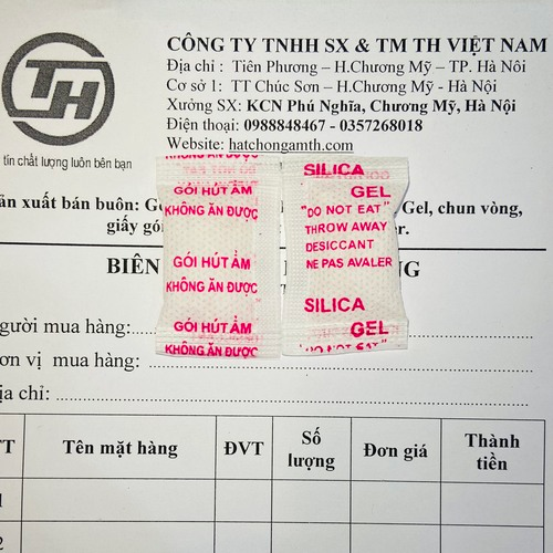Gói hút ẩm - Loại 2g Đỏ