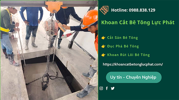 Dịch vụ khoan cắt bê tông