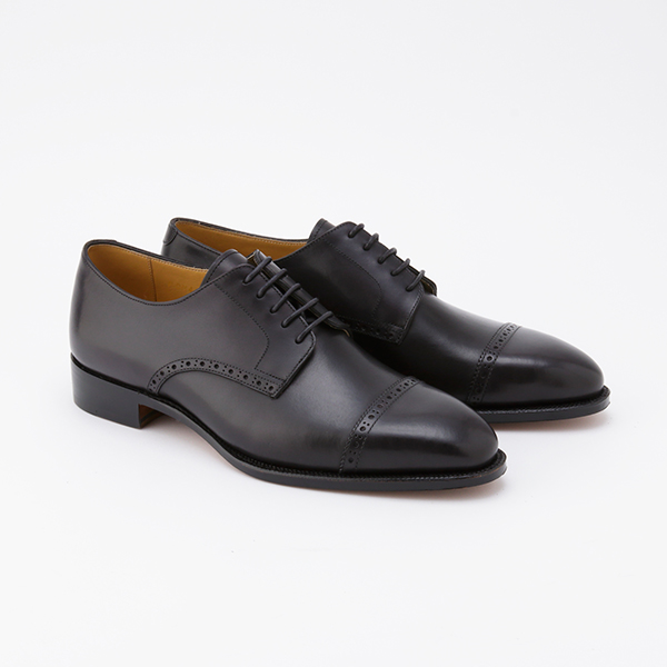 FDM4101 - Quarter Brogue Derby đen