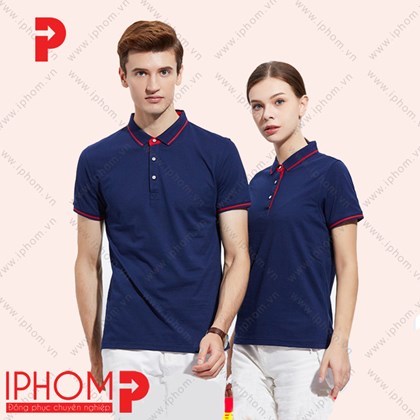 Áo thun đồng phục công ty màu xanh đen