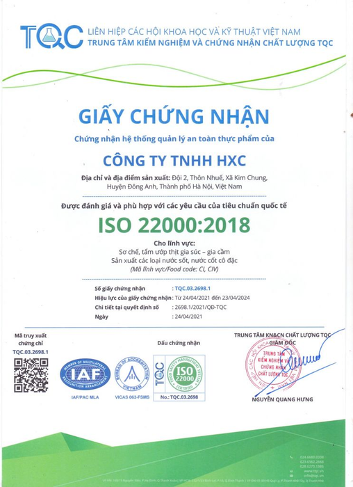 ISO 22000:2018