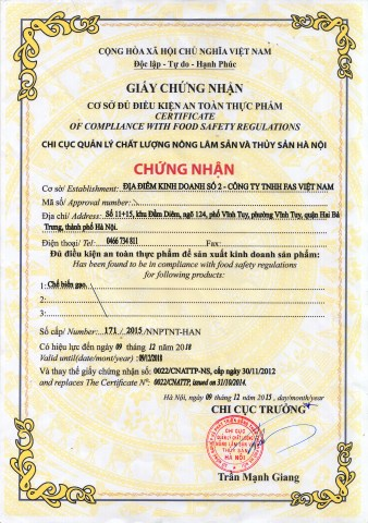 Chứng chỉ, chứng nhận