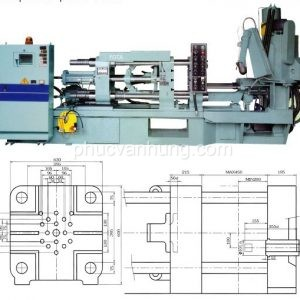 Máy đúc nhôm Yota 100 tấn