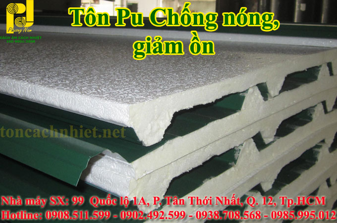 Tôn mát PU cách nhiệt