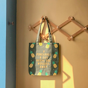Túi vải canvas họa tiết