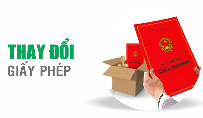 Dịch vụ thay đổi giấy phép kinh doanh