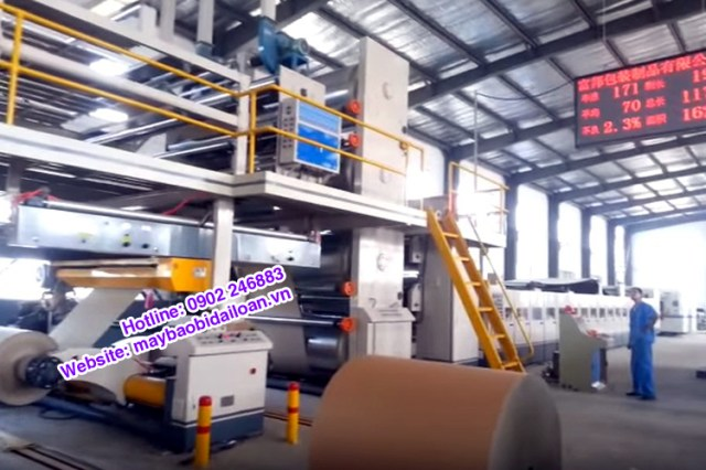 Dây chuyền sản xuất bao bì Carton