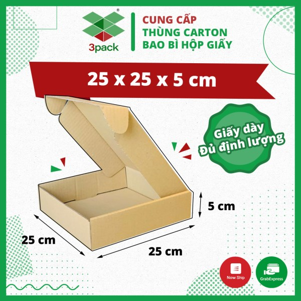 Hộp carton nắp cài