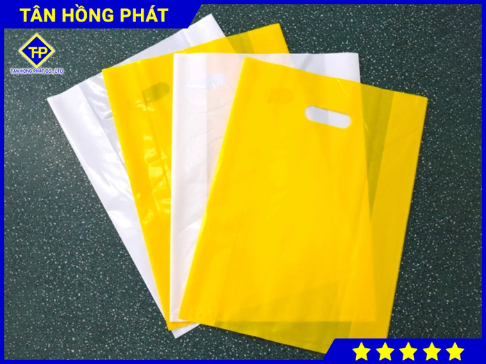 Túi PE màu hột xoài