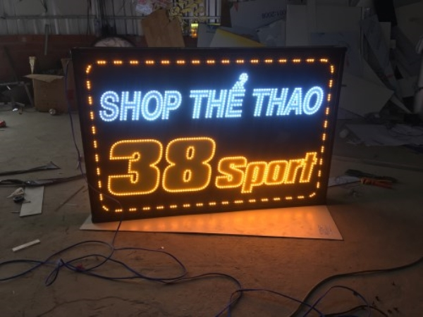 Thi công bảng hiệu điện tử