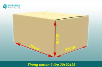 Thùng Carton 3 lớp