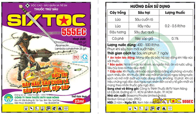 Bao Bì Thuốc Trừ Sâu Dạng Nước