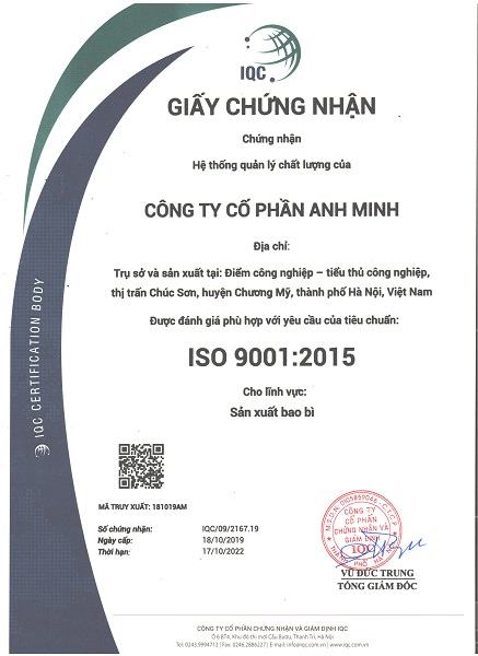 ISO 9001:2015