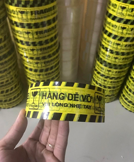 Băng dính OPP đóng hàng dễ vỡ