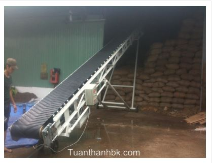 Băng tải di động nâng hạ