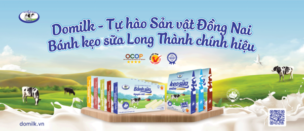 Bánh kẹo sữa thương hiệu Domilk