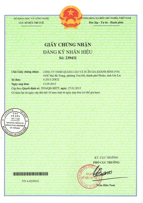 Chứng nhận