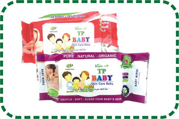 Khăn ướt TP Baby 125g