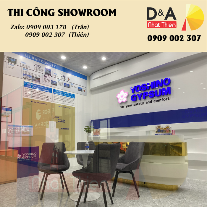 Thiết kế và thi công showroom