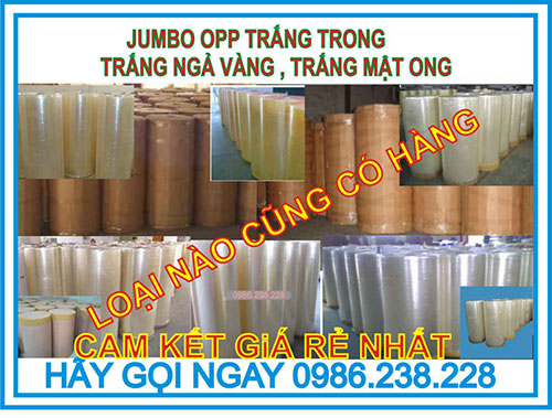 Jumbo màu trắng, màu mật ong