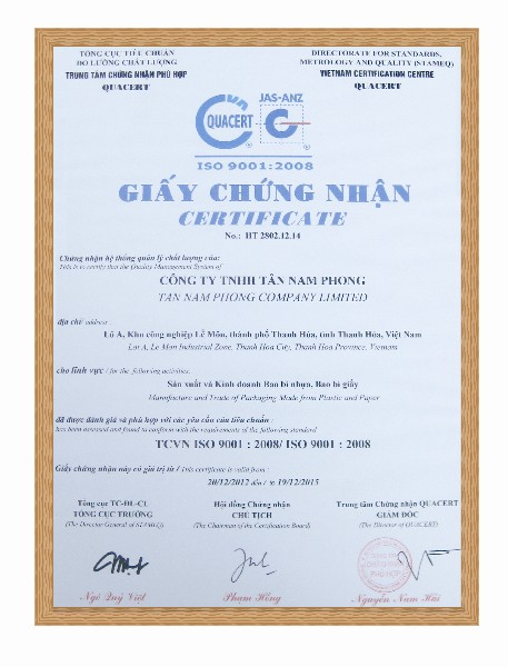 Chứng nhận Quacert