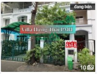 Bán biệt thự Hưng Thái, Phú Mỹ Hưng