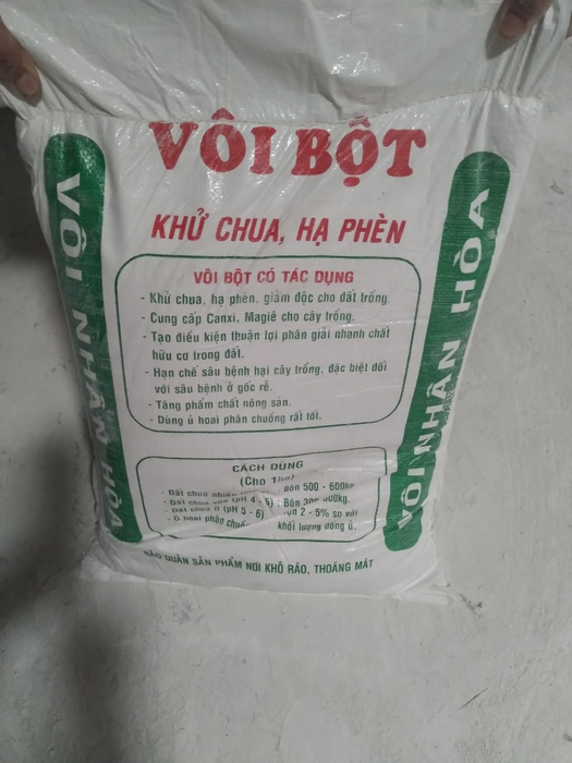 Vôi bột Nhân Hòa