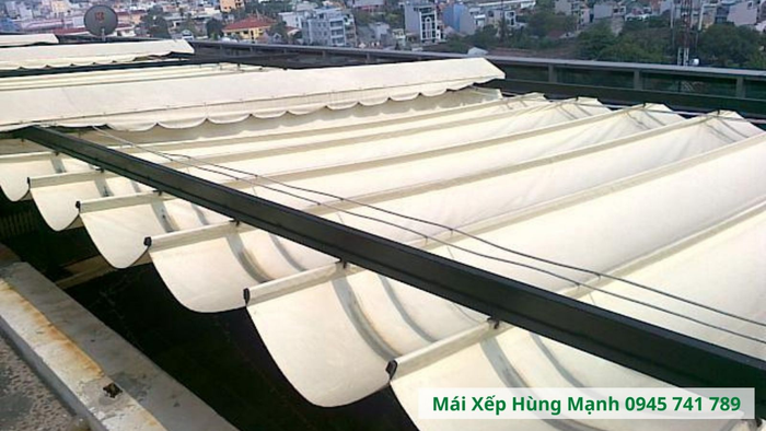 Mái xếp lượn sóng