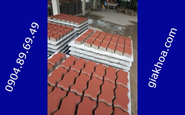 Gạch Ziczac block màu đỏ