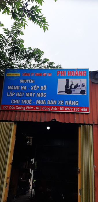 Cho thuê xe nâng, xe cẩu