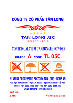 Bột 5 Microns, tráng phủ