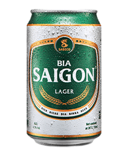 Bia lon Saigon Lager