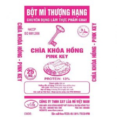 Bột mì chìa khóa hồng