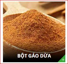 bột gáo dừa