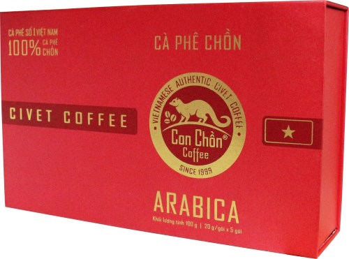 Cà phê chồn Arabica hộp