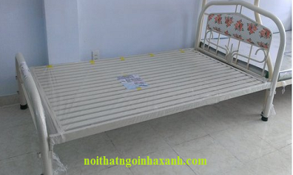 Giường sắt đơn ngang 80cm dài 2m