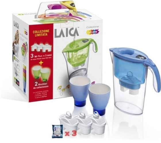 Bộ bình lọc nước cốc LAICA