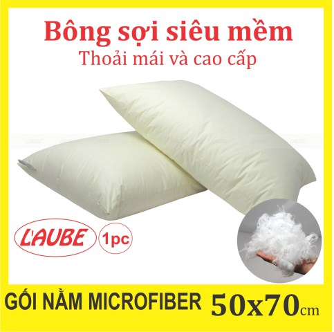 Gối nằm cao cấp Microfiber Laube