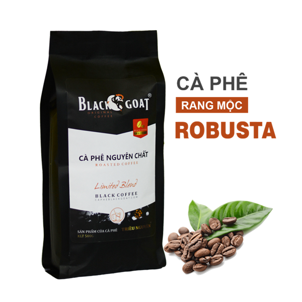 Cà phê rang mộc Robusta