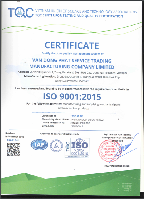 ISO 9001:2015