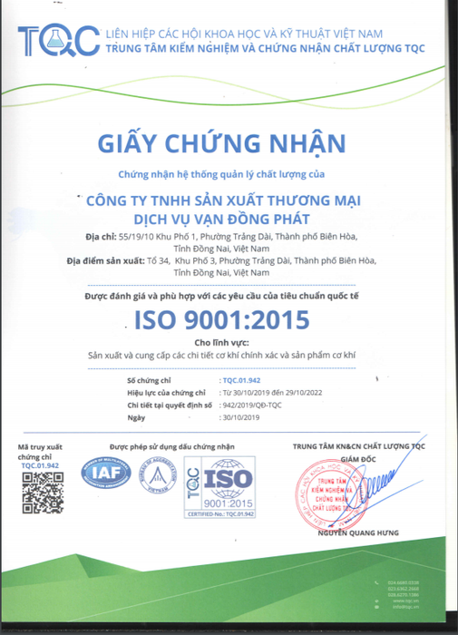 ISO 9001:2015