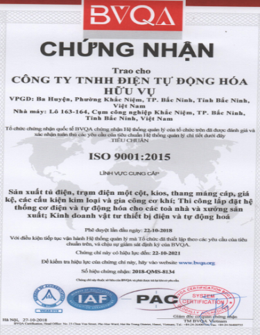 Chứng nhận chứng chỉ