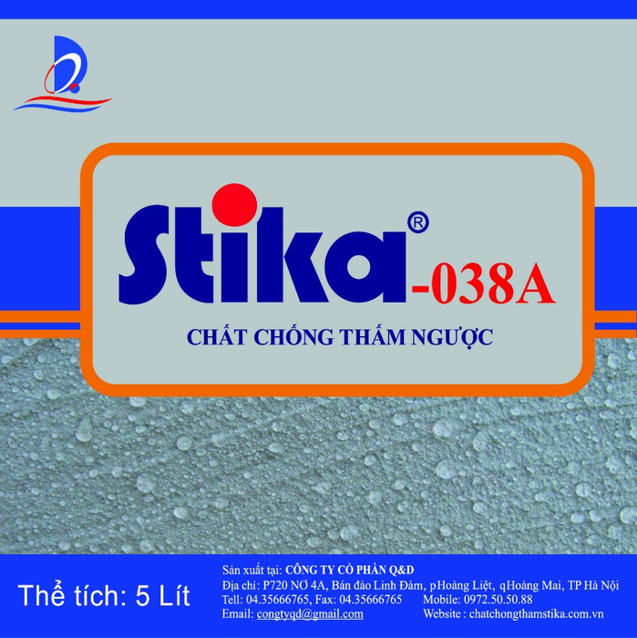 Chất chống thấm ngược Stika – 038A