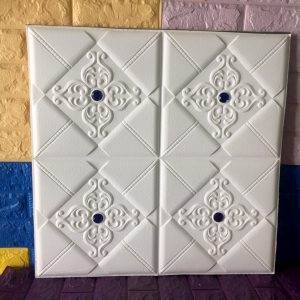 Xốp dán tường giả da