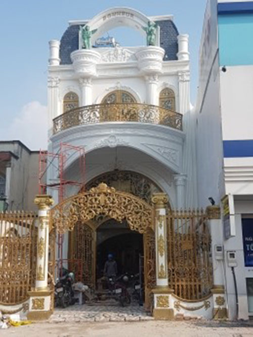 Thi công nhà phố hiện đại