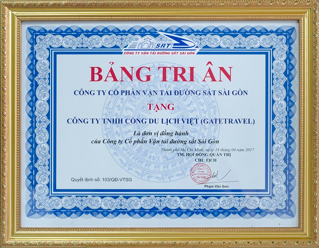 Bảng tri ân