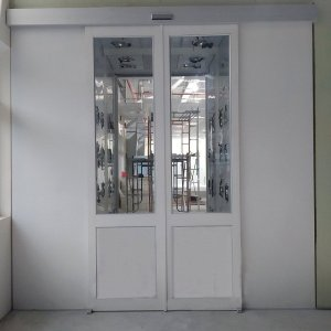 Air shower cửa trượt