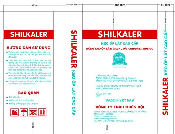 Keo ốp lát gạch đá SHILKALER