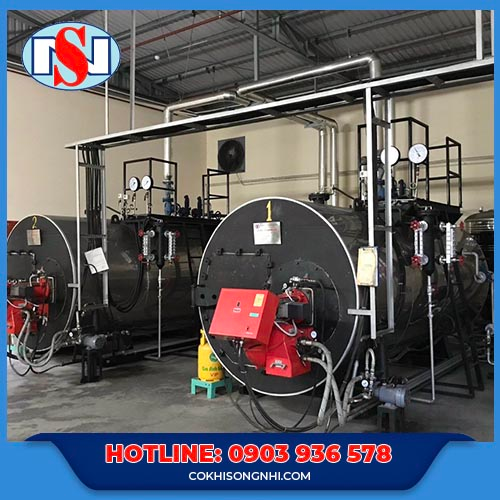 Nồi hơi ống lò ống lửa nằm ngang